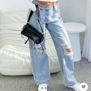 White Fox Make It Out jeans